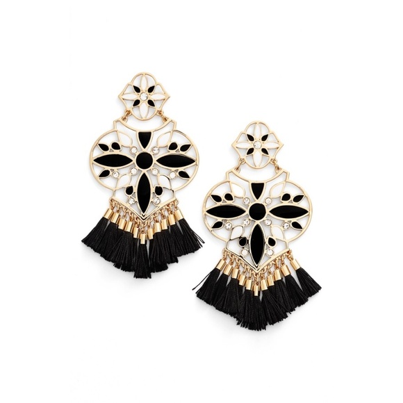 kate spade Jewelry - SALE ♡ HP Kate Spade chandelier tassel earrings